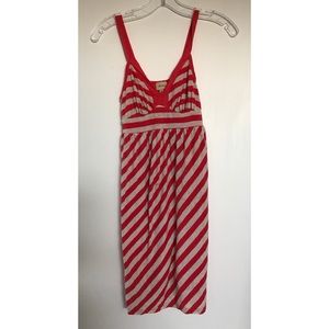 Ella Moss Babydoll Stripe Dress Size XS